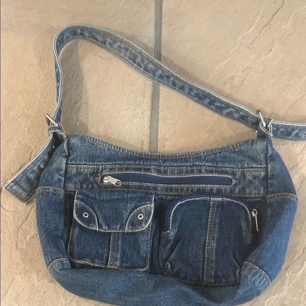 Denim Shoulder Bag